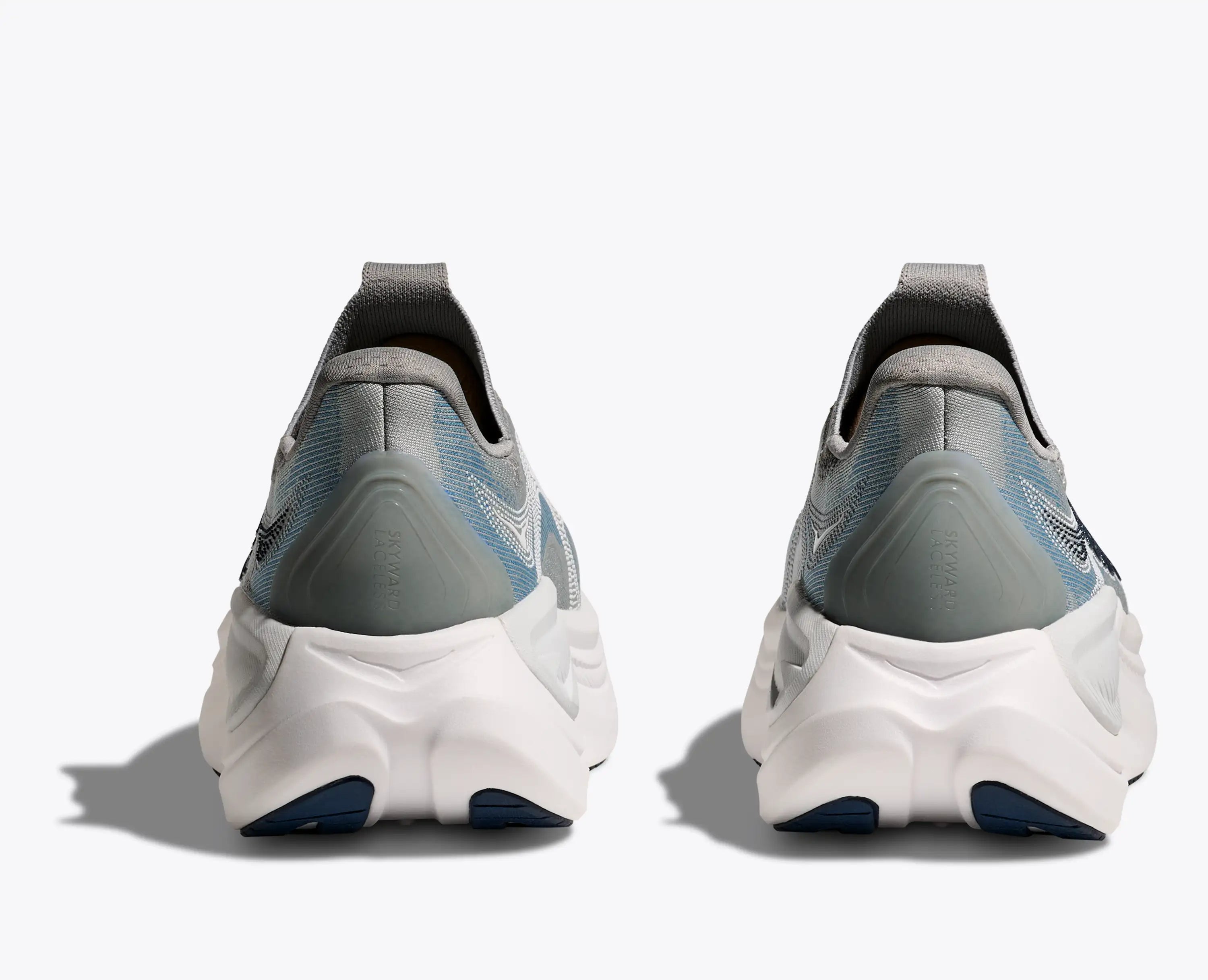 Hoka 'S Skyward Laceless Stardust Stellar Grey