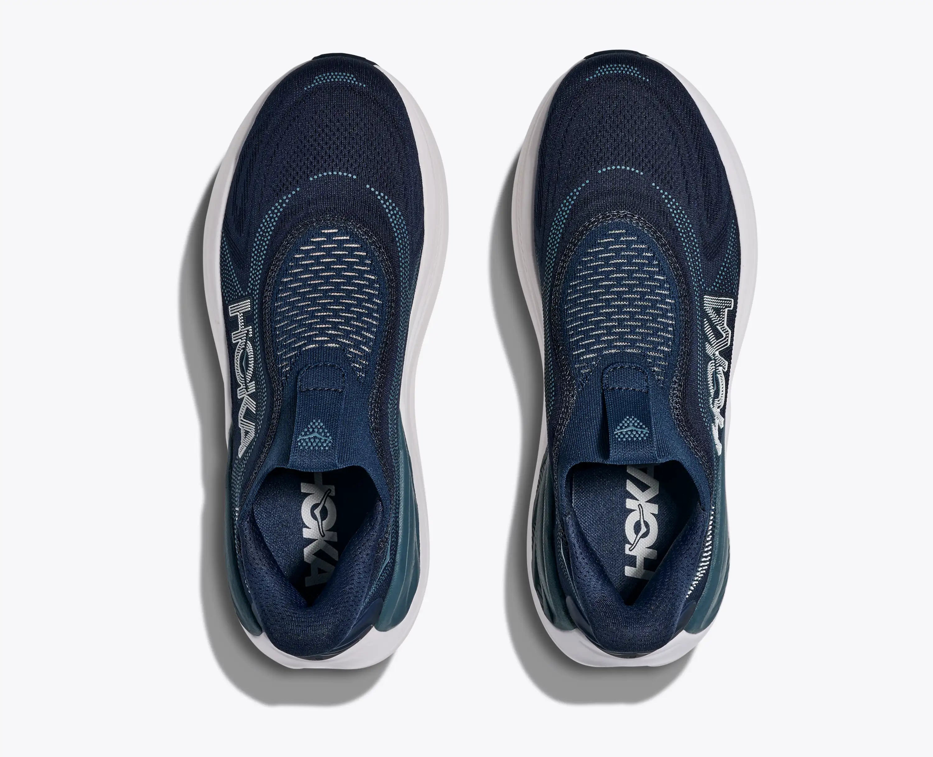 Hoka 'S Skyward Laceless Varsity Navy White