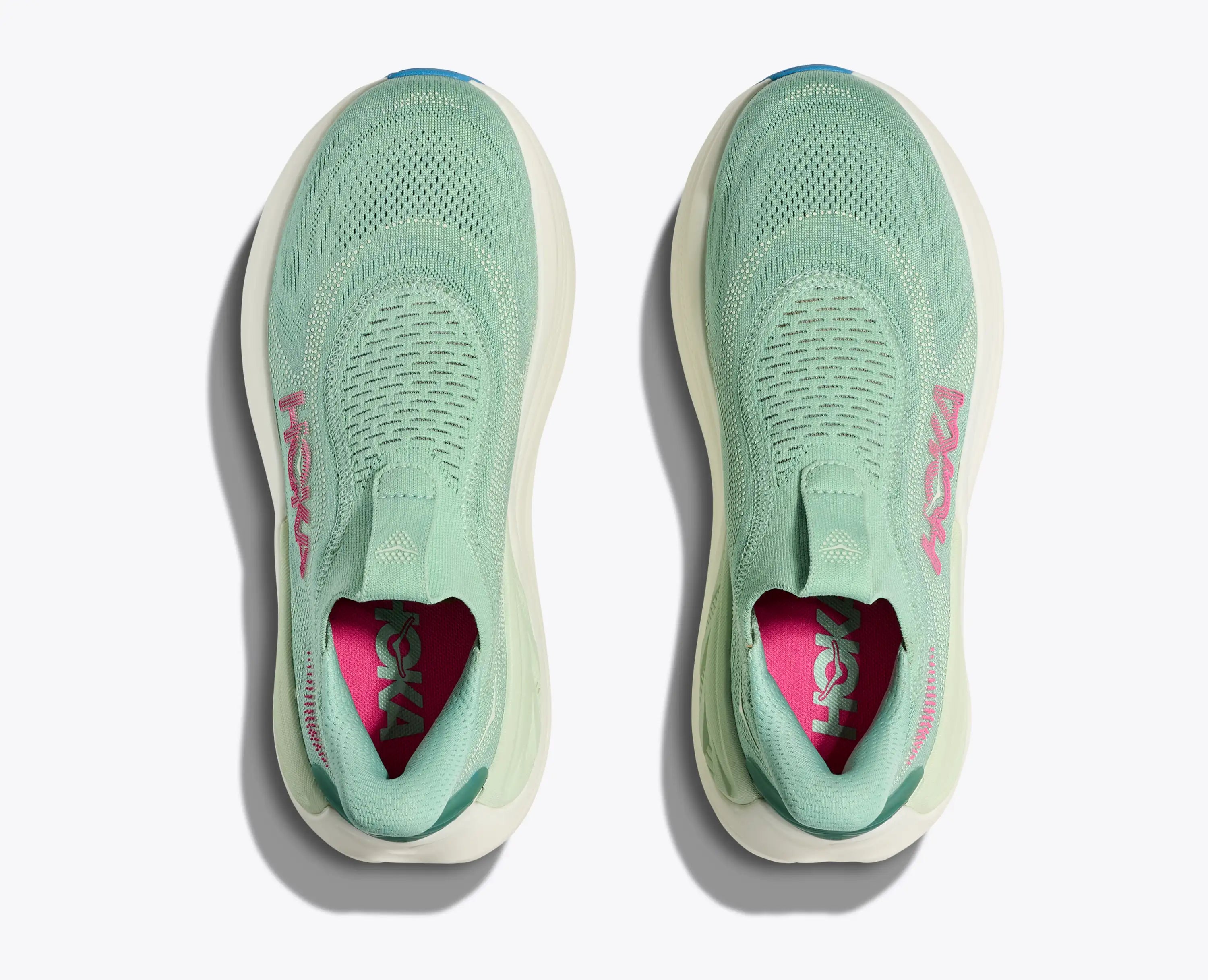 Hoka Women'S Skyward Laceless Jadeite Sea Glass