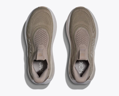 Hoka Women'S Skyward Laceless Putty White