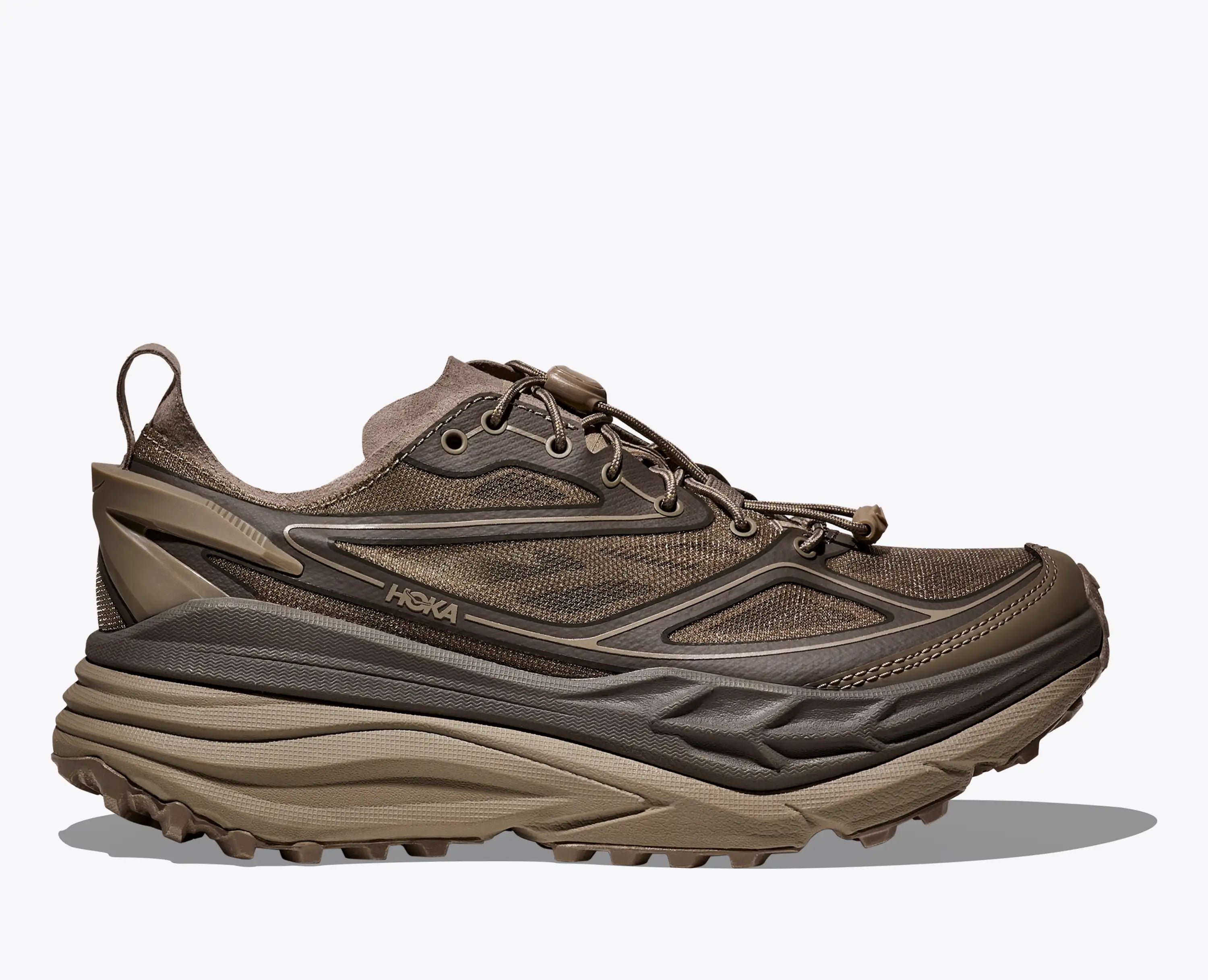 Hoka Stinson One7 Light Roast Asphalt