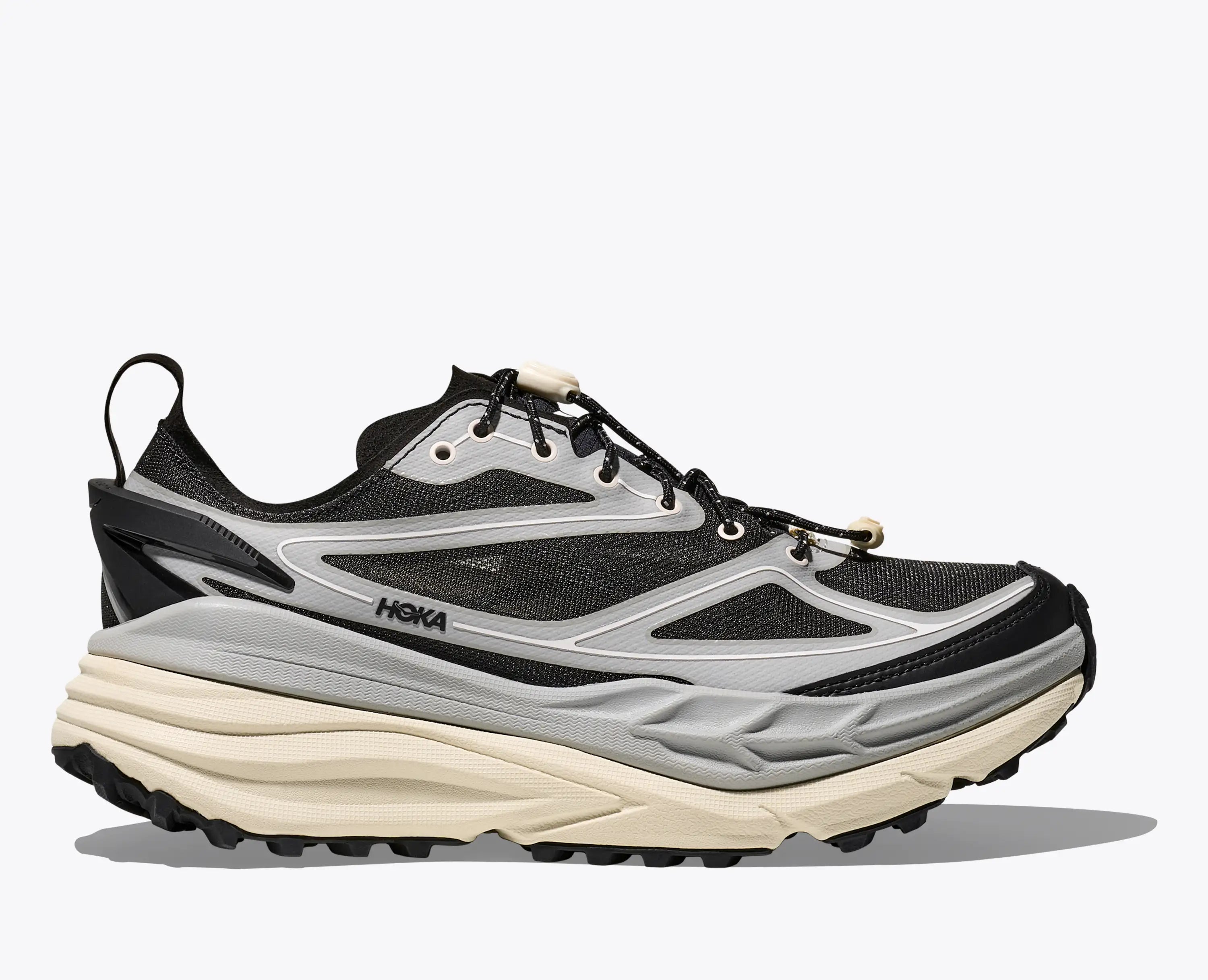 Hoka Stinson One7 Stellar Grey Eggshell