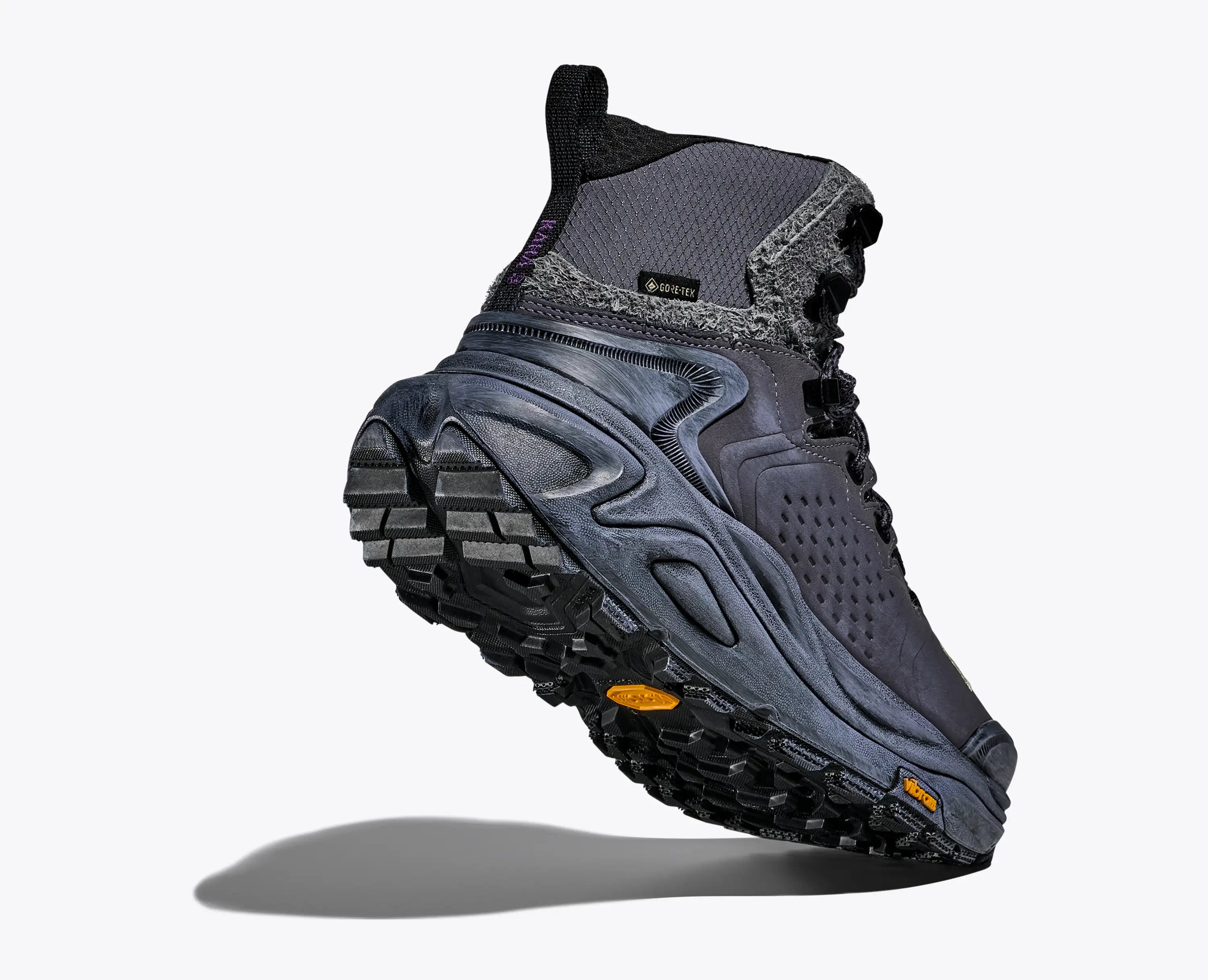 Hoka Elite Terrain System Kaha 3 Gtx Grey Skies Lilac Hydrangea