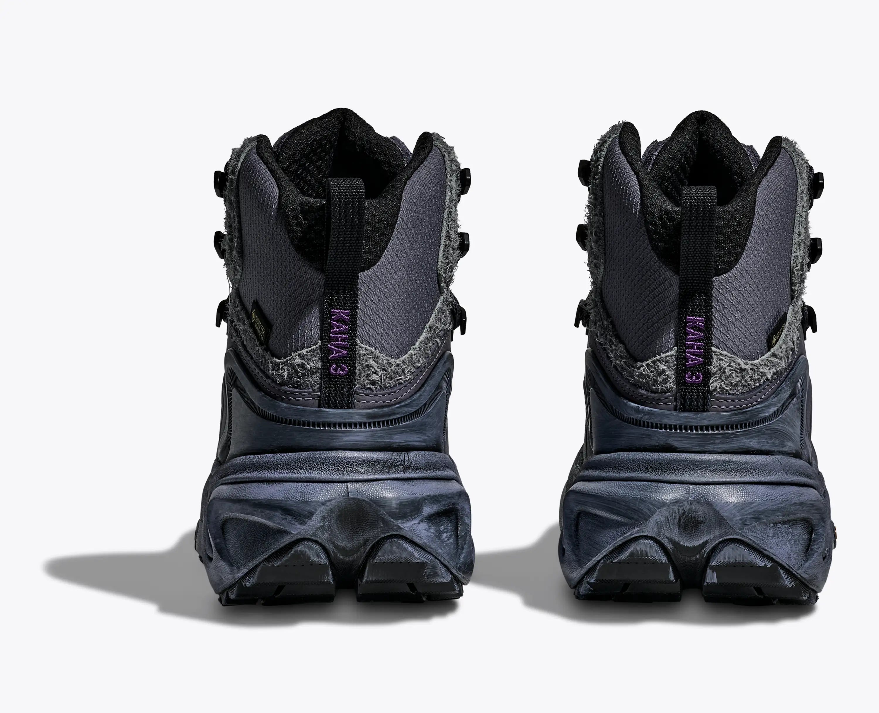 Hoka Elite Terrain System Kaha 3 Gtx Grey Skies Lilac Hydrangea