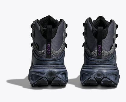 Hoka Elite Terrain System Kaha 3 Gtx Grey Skies Lilac Hydrangea