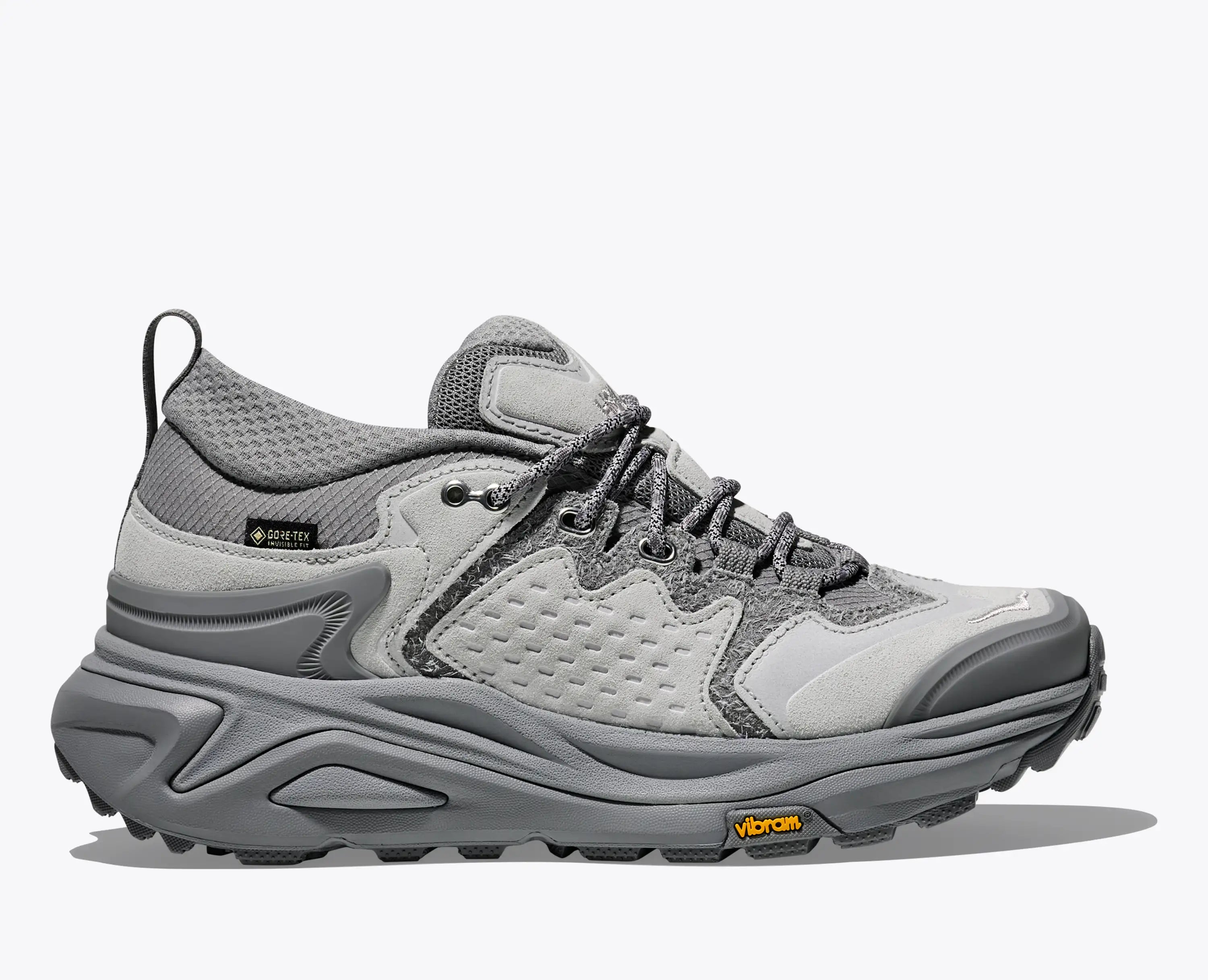 Hoka Elite Terrain System Kaha 3 Low Gtx Galactic Grey Stardust