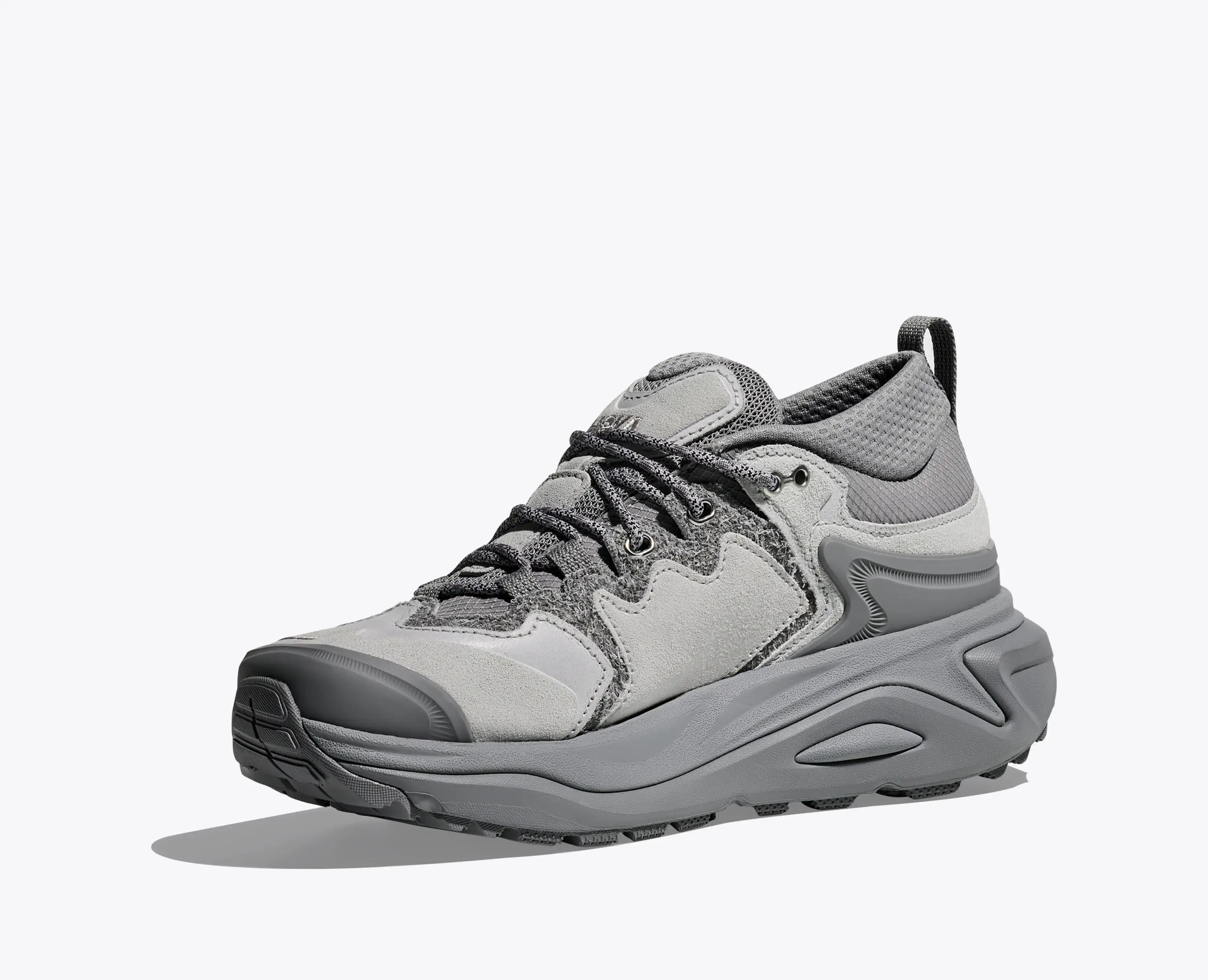 Hoka Elite Terrain System Kaha 3 Low Gtx Galactic Grey Stardust