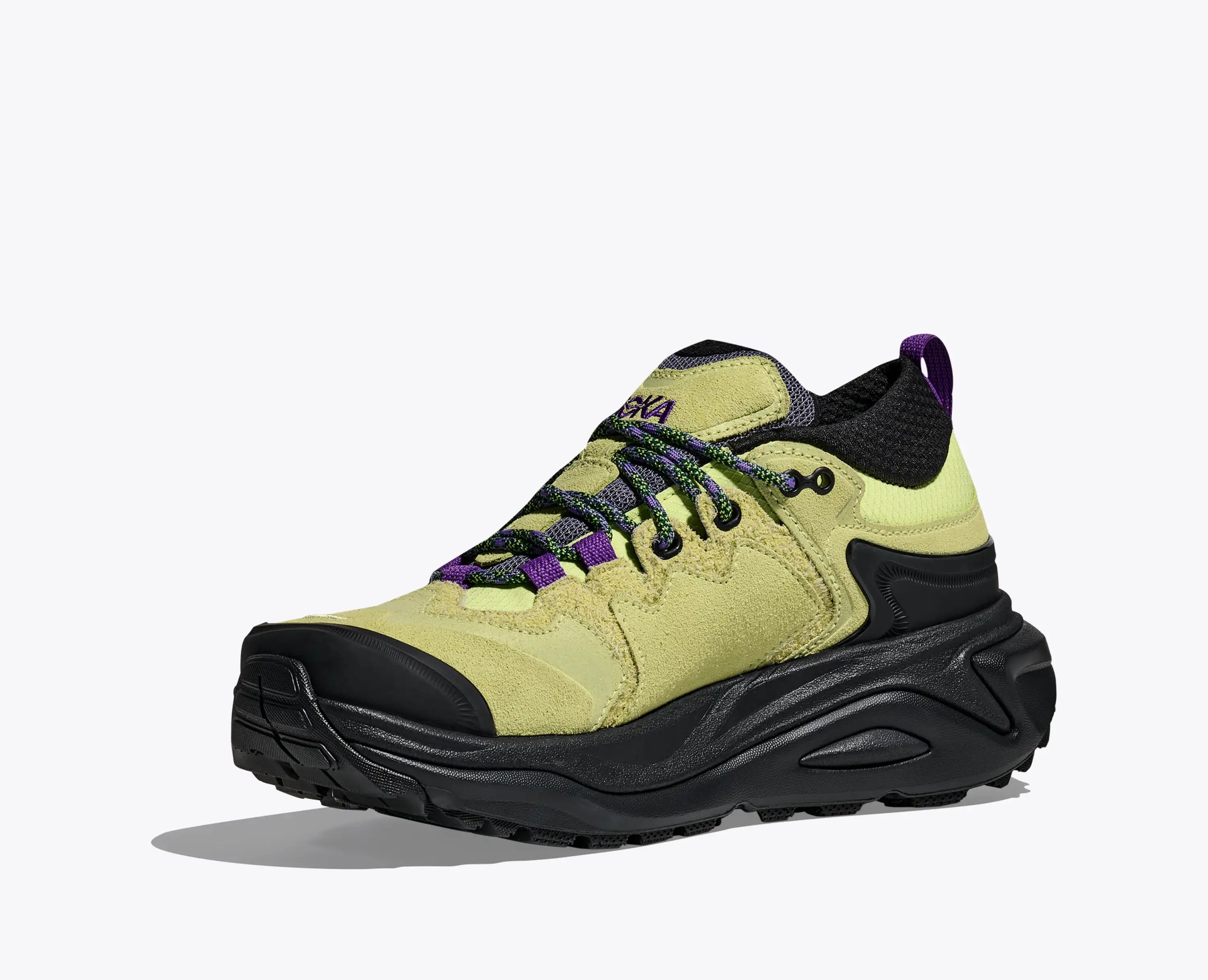 Hoka Elite Terrain System Kaha 3 Low Gtx Honeydew Black