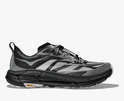 Hoka Stealth Tech Mafate Speed 4 Lite Black White