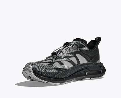 Hoka Stealth Tech Mafate Speed 4 Lite Black White