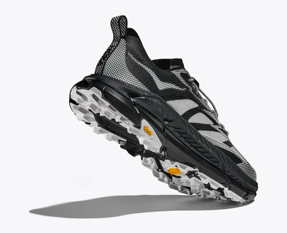 Hoka Stealth Tech Mafate Speed 4 Lite Black White