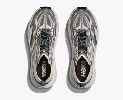 Hoka Stealth Tech Mafate Speed 4 Lite White Black