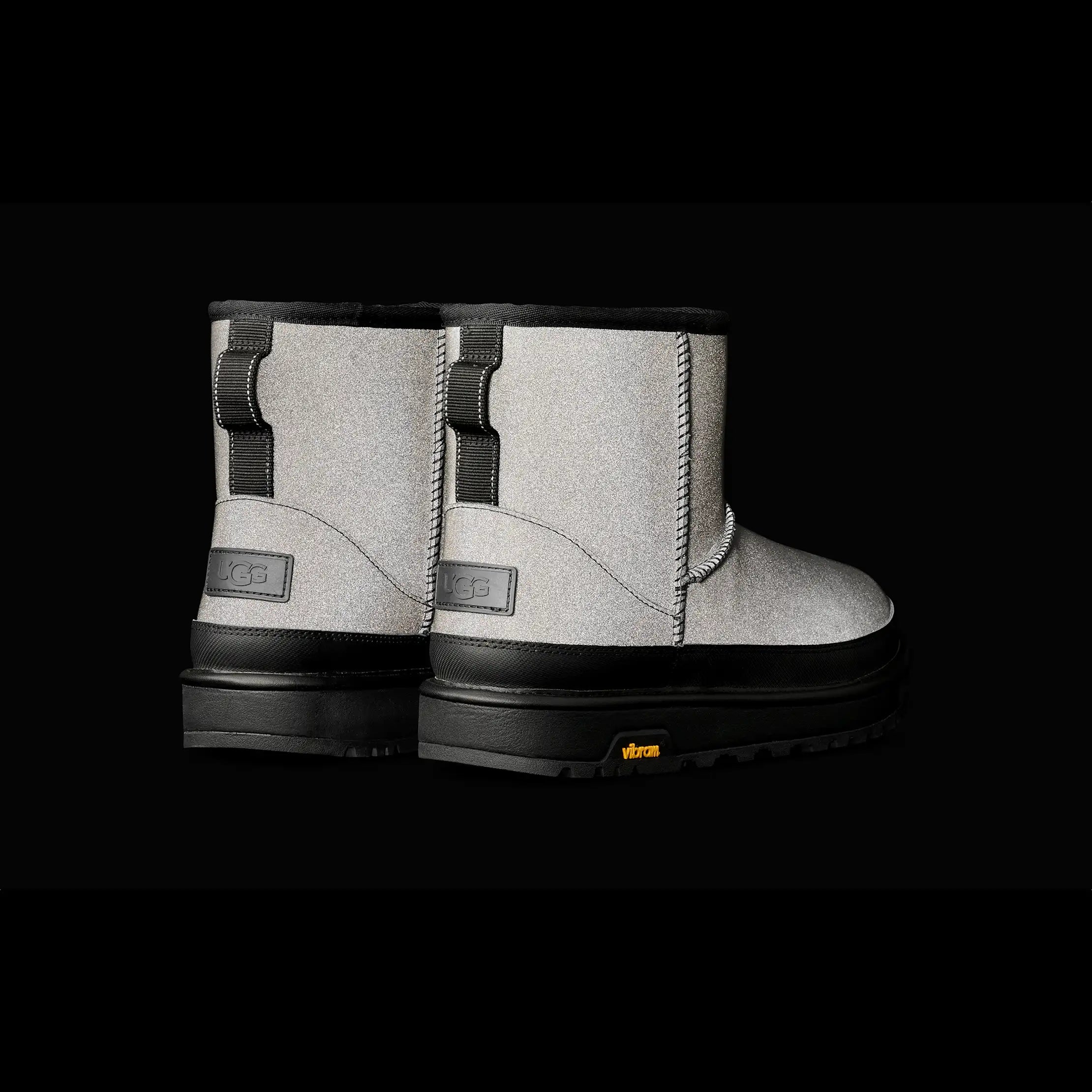 Ugg Classic Mini Reflective Black Reflective