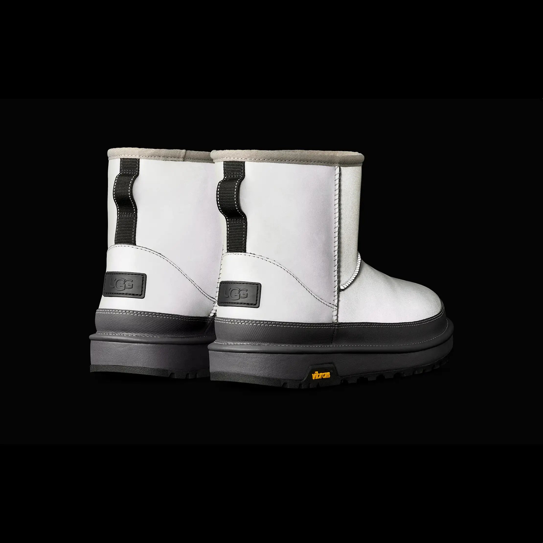 Ugg Classic Mini Reflective Silver Reflective