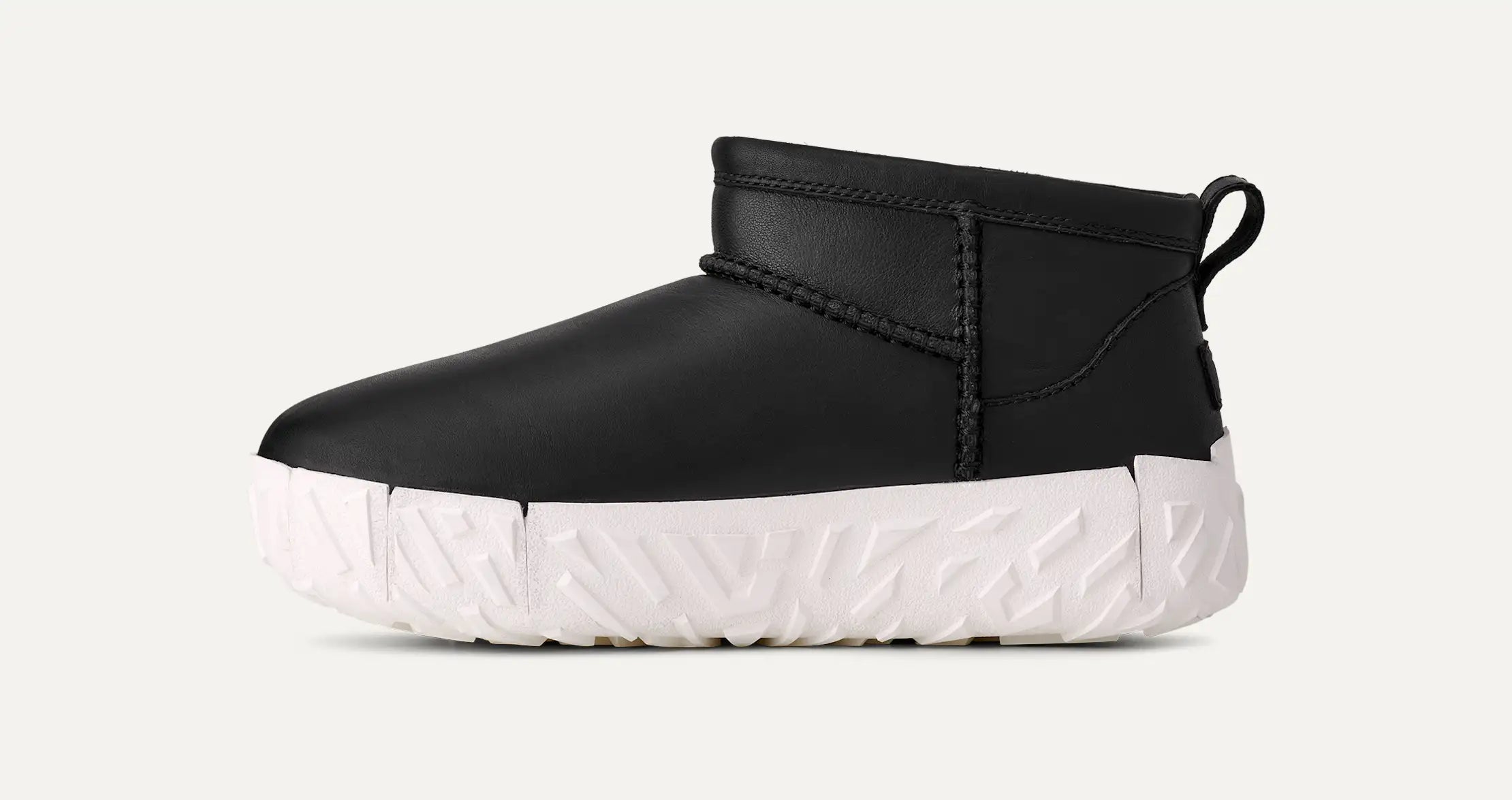 Ugg Classic Ultra Mini Wrap Tech Noir Black / Jasmine