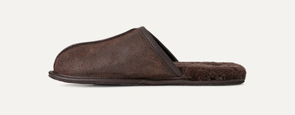 Ugg Scuff Leather Distressed Dusted Cocoa