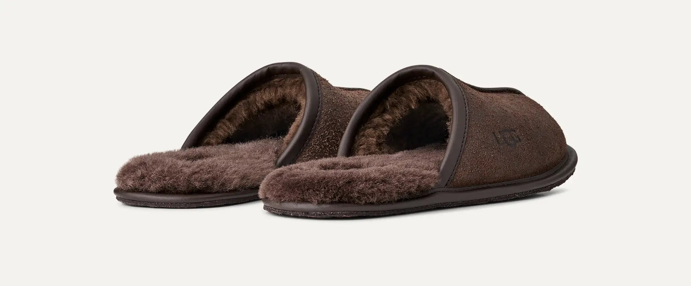 Ugg Scuff Leather Distressed Dusted Cocoa