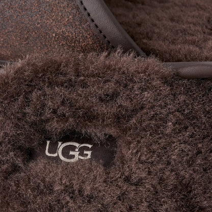 Ugg Scuff Leather Distressed Dusted Cocoa