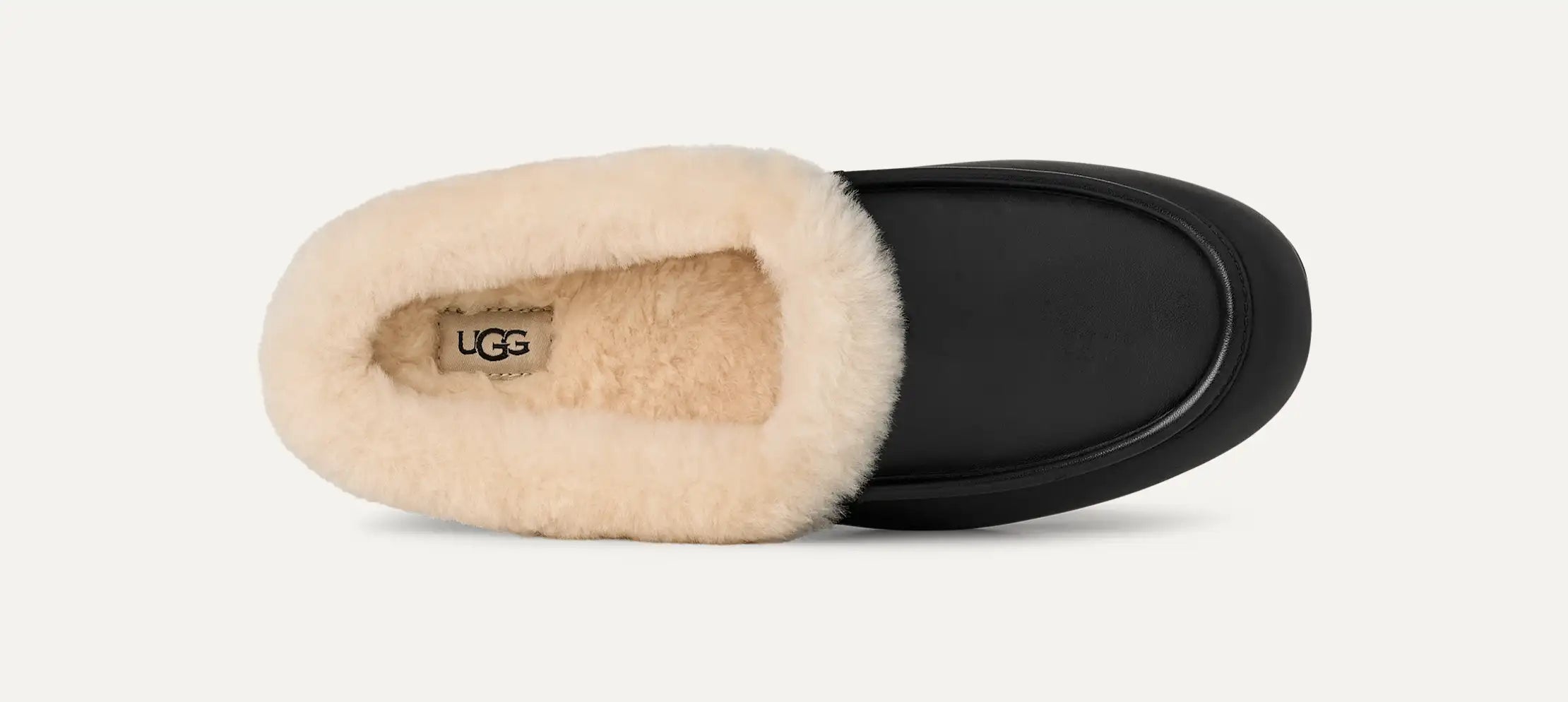 Ugg Ansley Mule Leather Black