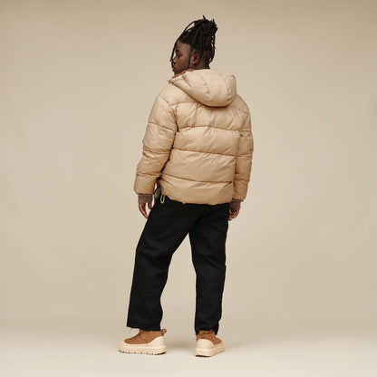 Ugg Xayden Uggbraid Puffer Jacket Mustard Seed / Summer Wheat