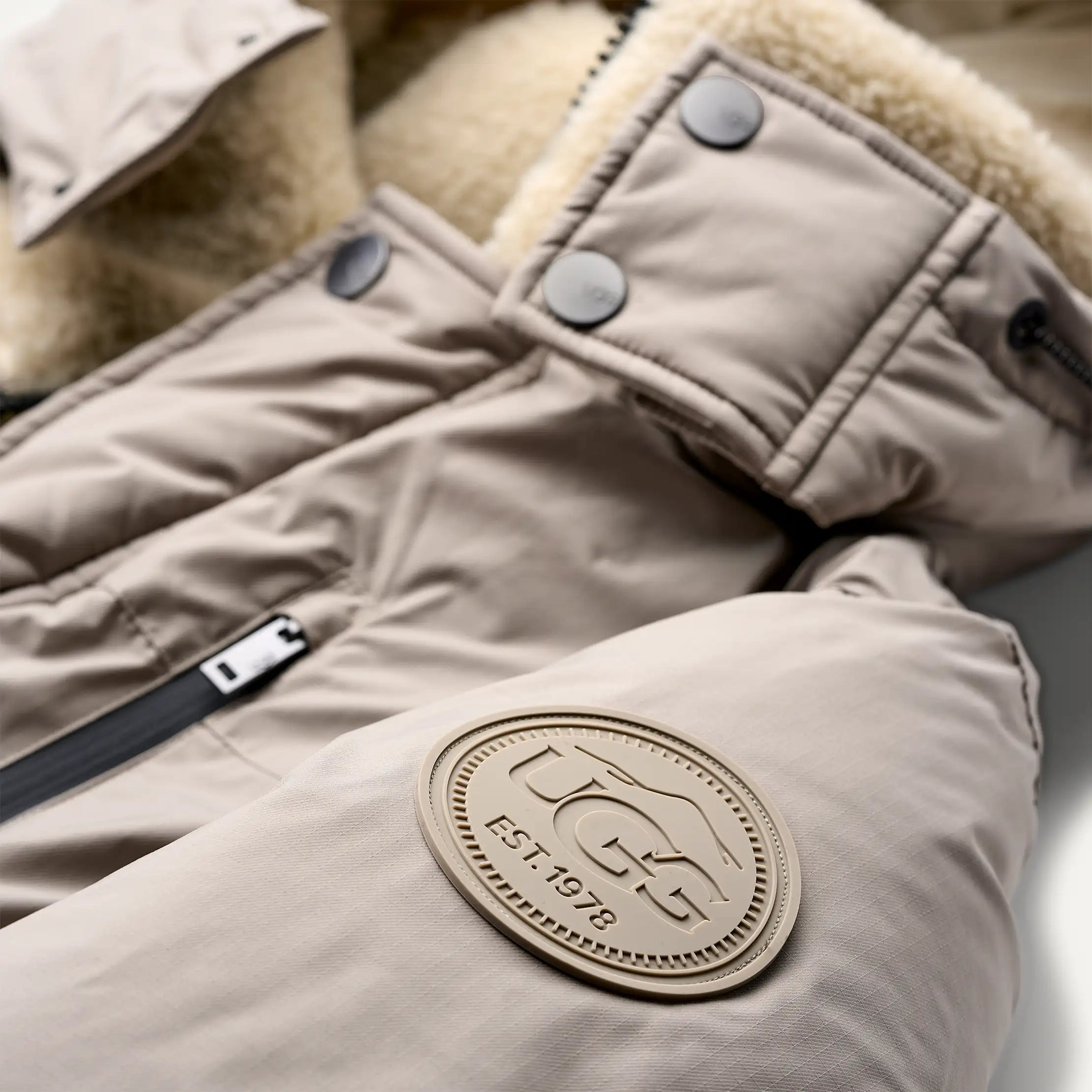 Ugg Eamon Down Parka Cobble Grey