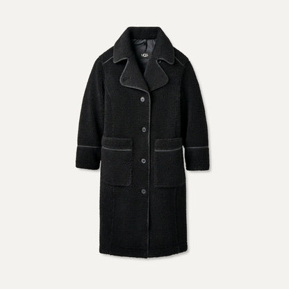 Ugg Sema Uggfluff Coat Black
