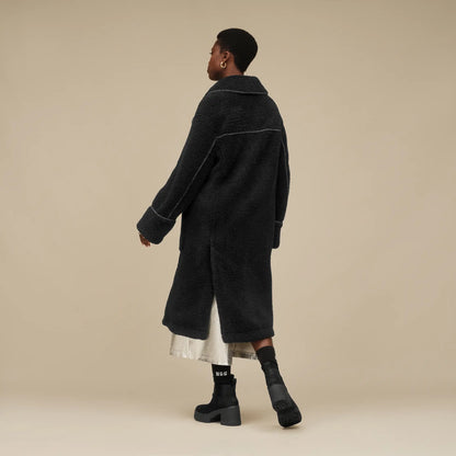 Ugg Sema Uggfluff Coat Black