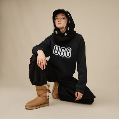 Ugg Ugg Logo Crewneck Black