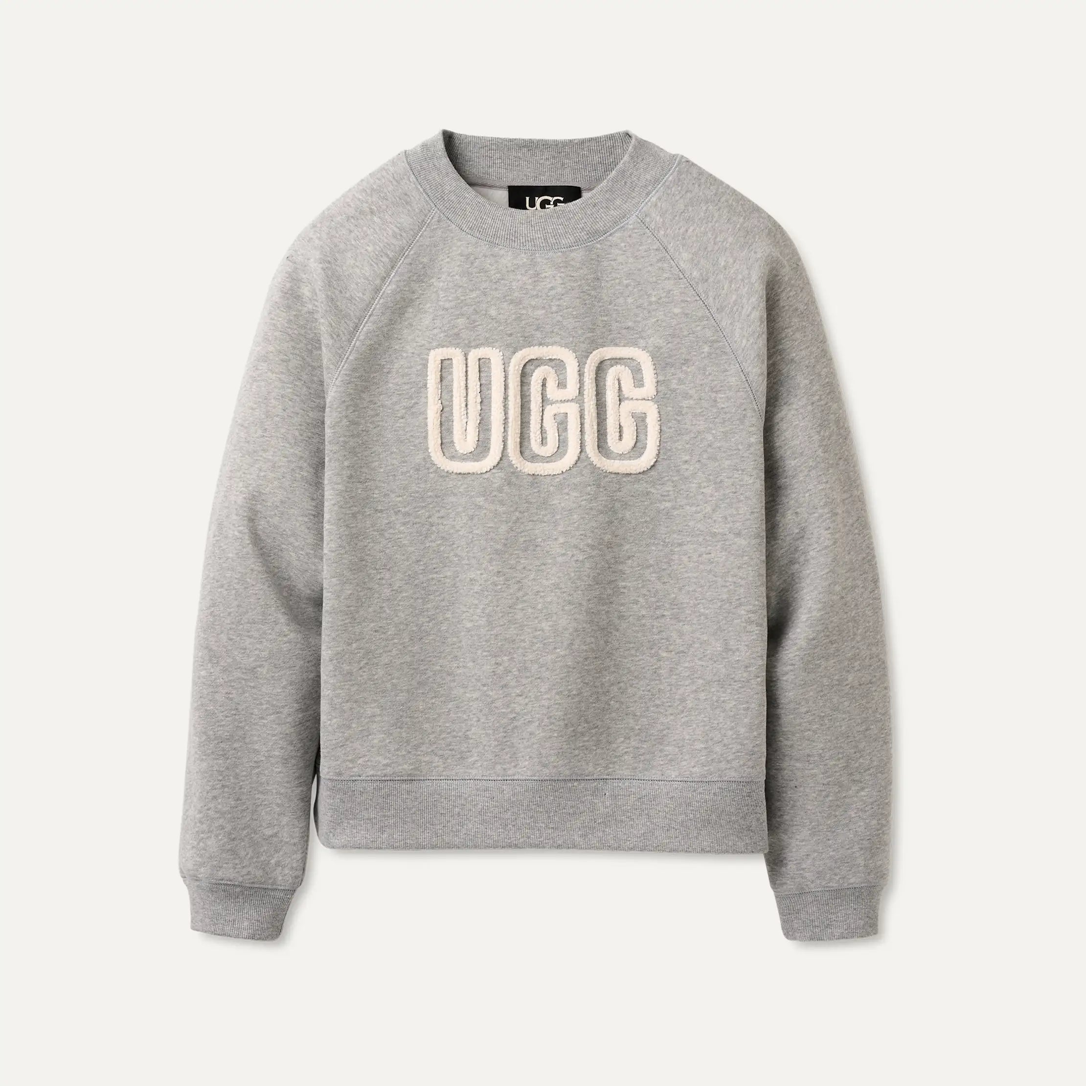 Ugg Ugg Logo Crewneck Grey Heather