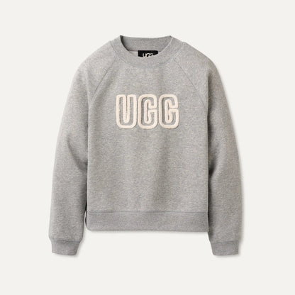Ugg Ugg Logo Crewneck Grey Heather