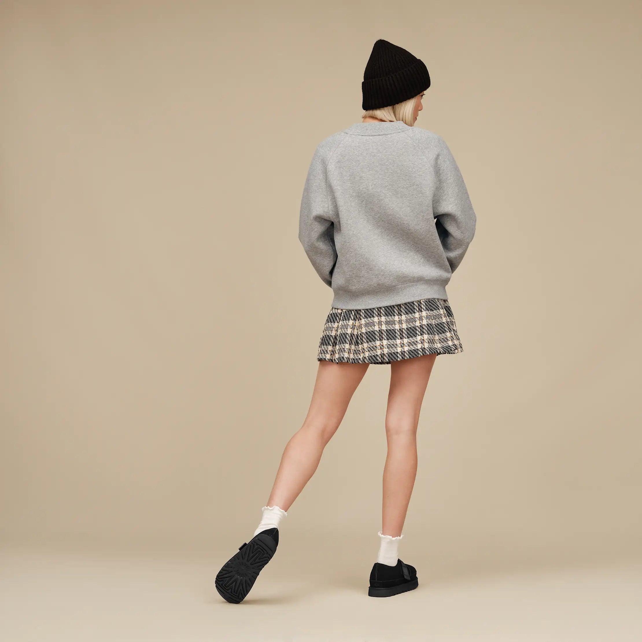 Ugg Ugg Logo Crewneck Grey Heather