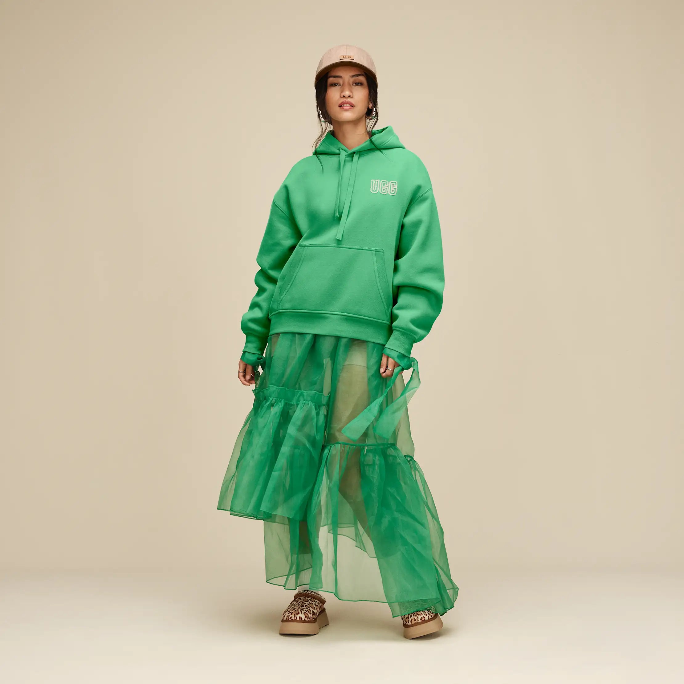 Ugg Ugg Logo Hoodie Hummingbird