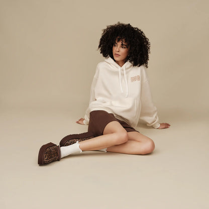 Ugg Ugg Logo Hoodie Nimbus