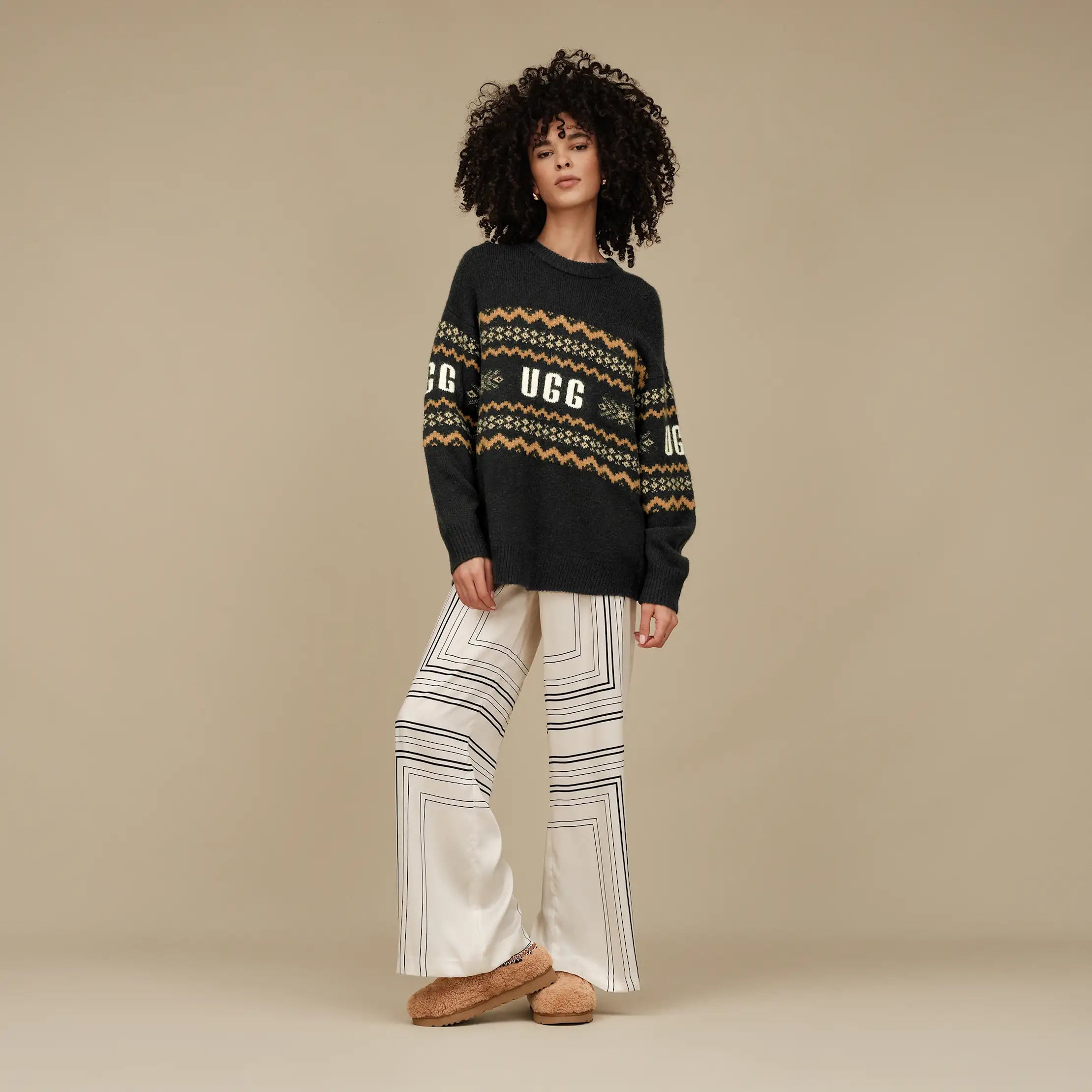 Ugg Kaelan Uggisle Sweater Black Multi