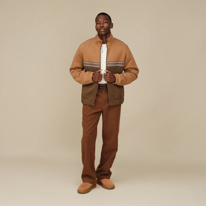 Ugg Tasman Track Jacket Chestnut