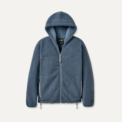 Ugg Uggbraid Full Zip Hoodie Dark Wave