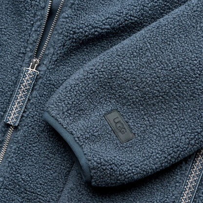 Ugg Uggbraid Full Zip Hoodie Dark Wave