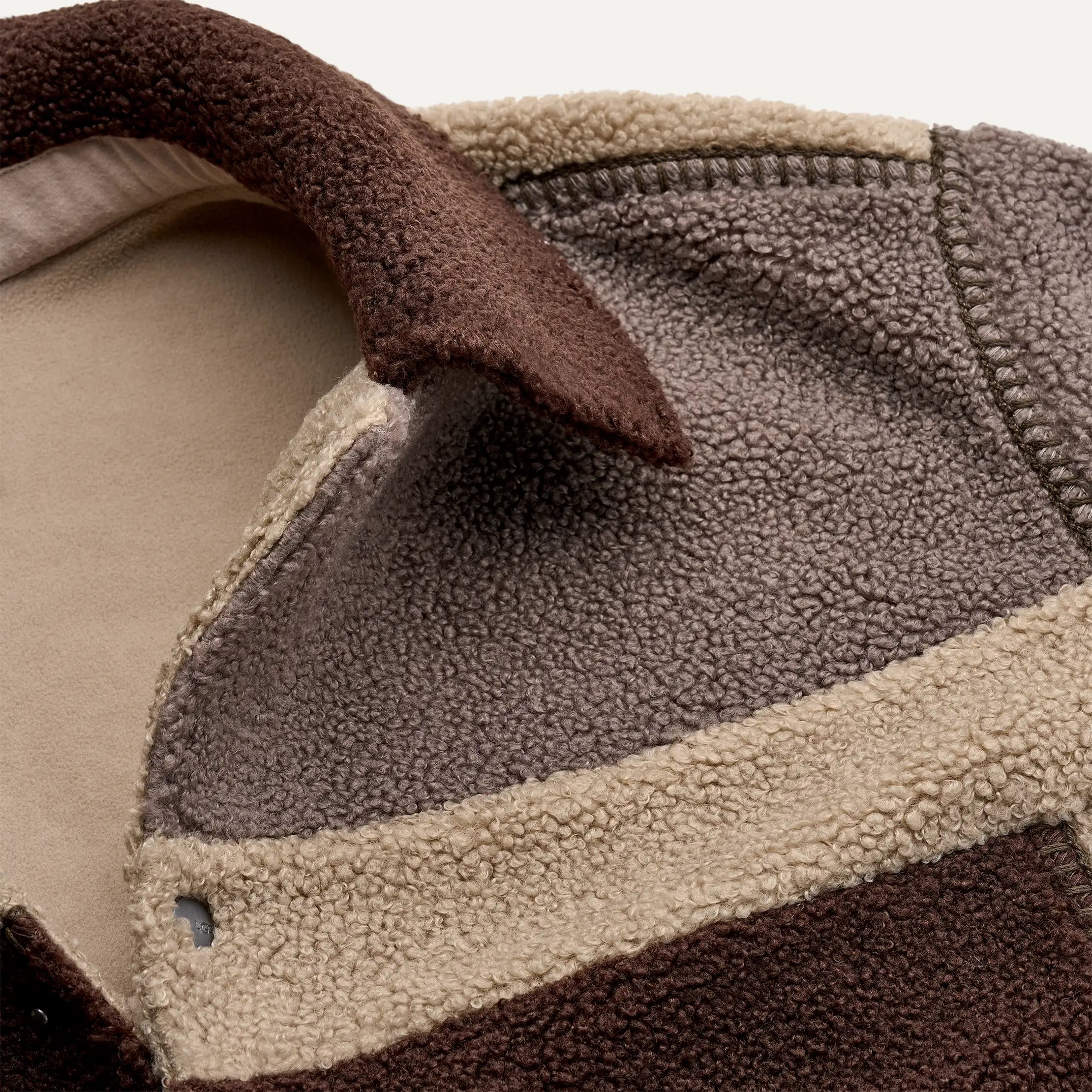Ugg Lachlan Uggfluff Jacket Cola Multi
