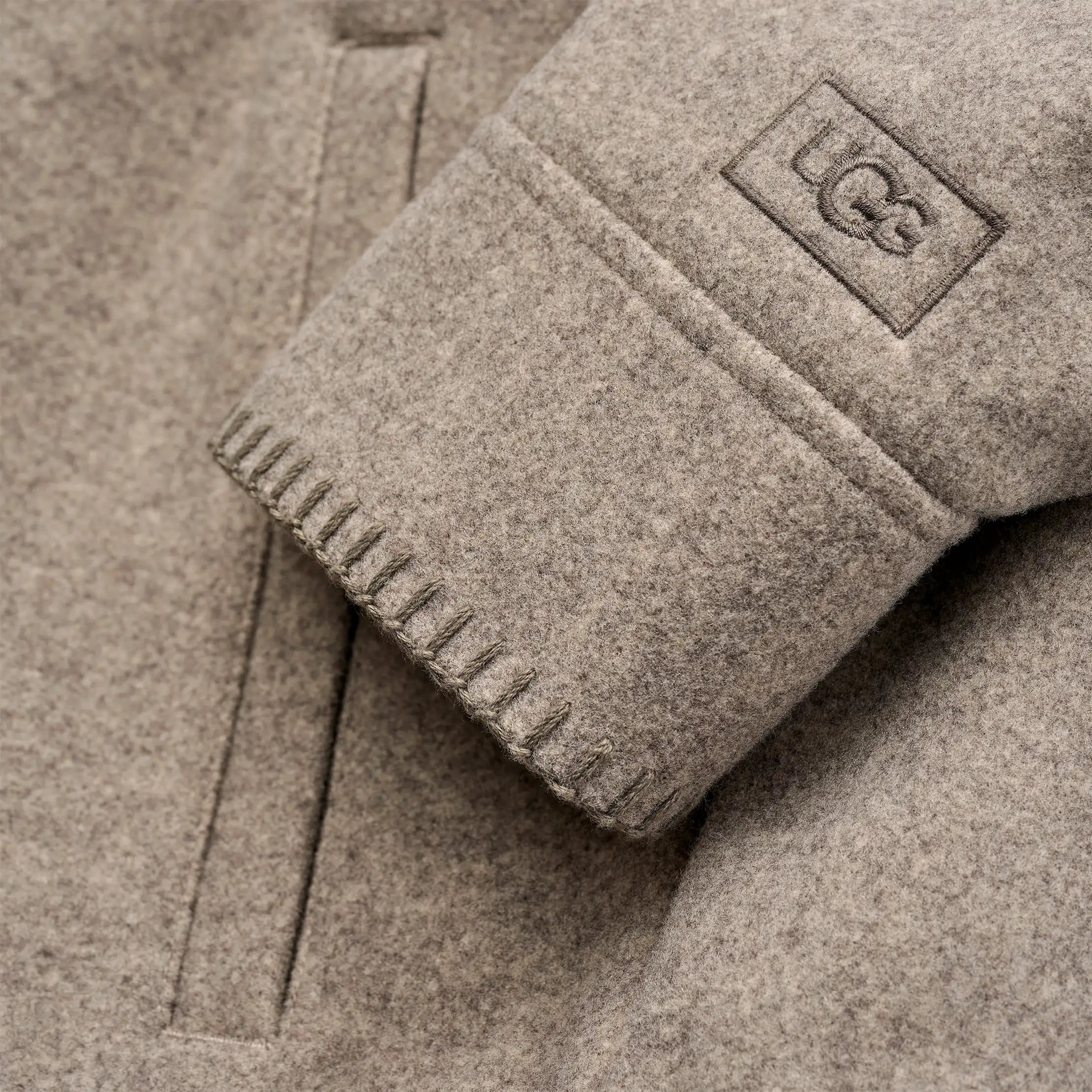 Ugg Caelum Shirt Jacket Grey Heather