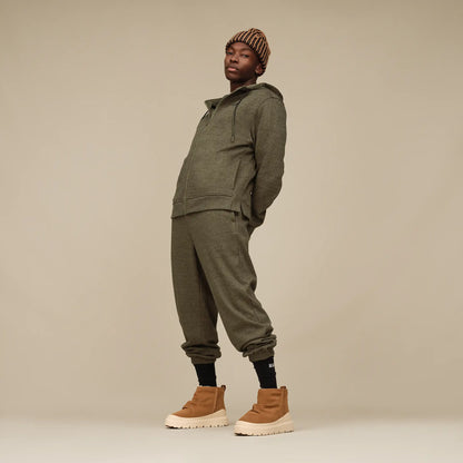 Ugg Shiloh Full Zip Hoodie Burnt Olive Heather