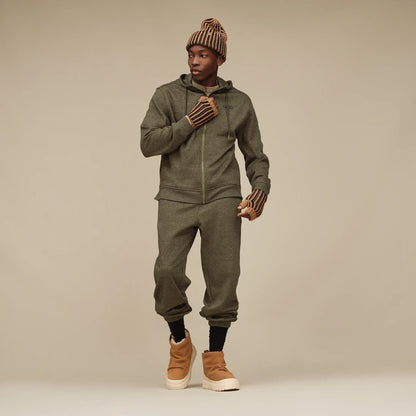 Ugg Shiloh Full Zip Hoodie Burnt Olive Heather