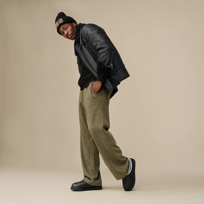 Ugg Sylvan Straight Leg Pant Burnt Olive Heather