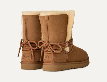 Ugg Bailey Tie Chestnut