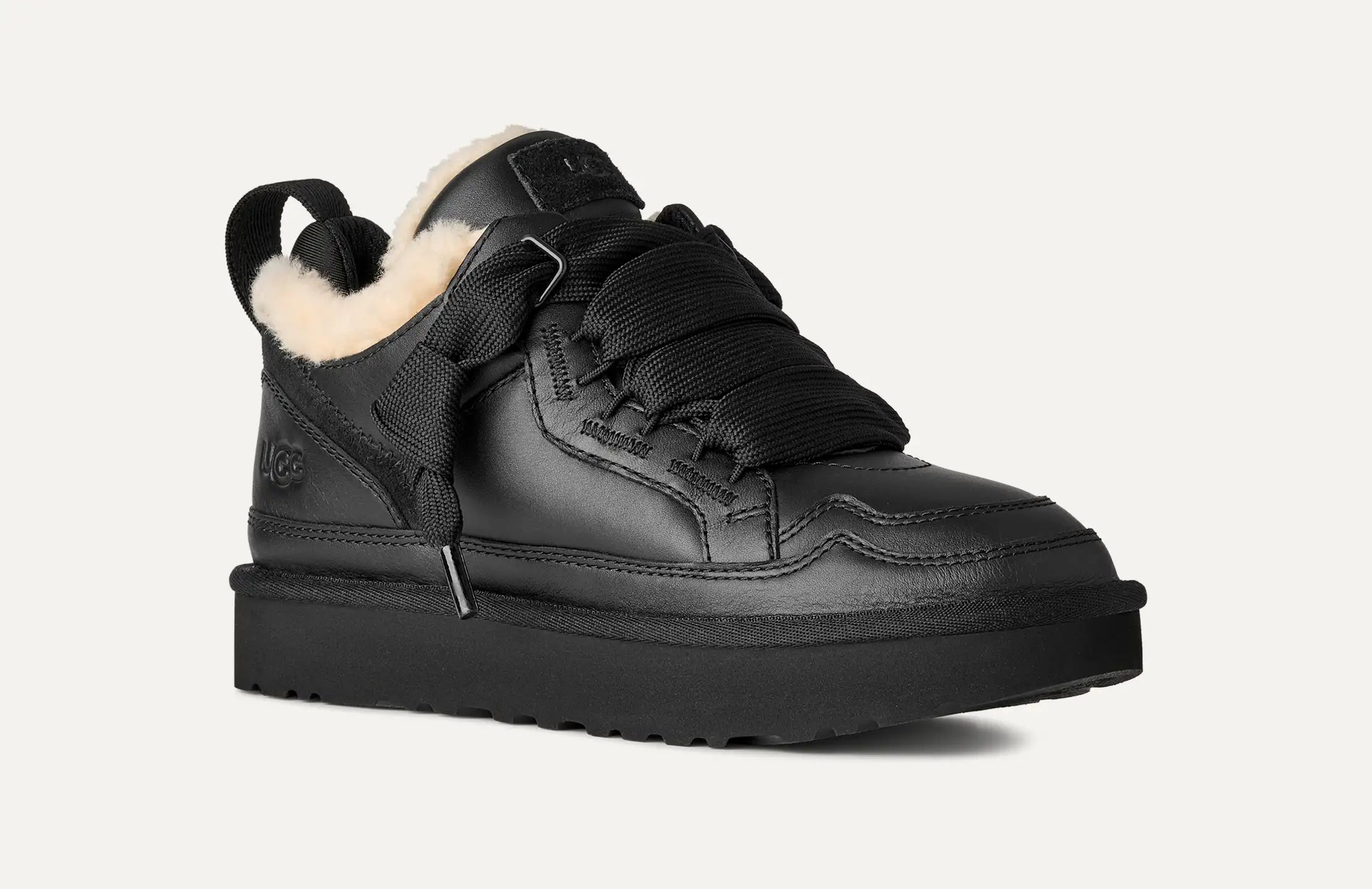 Ugg Lowmel Leather Black