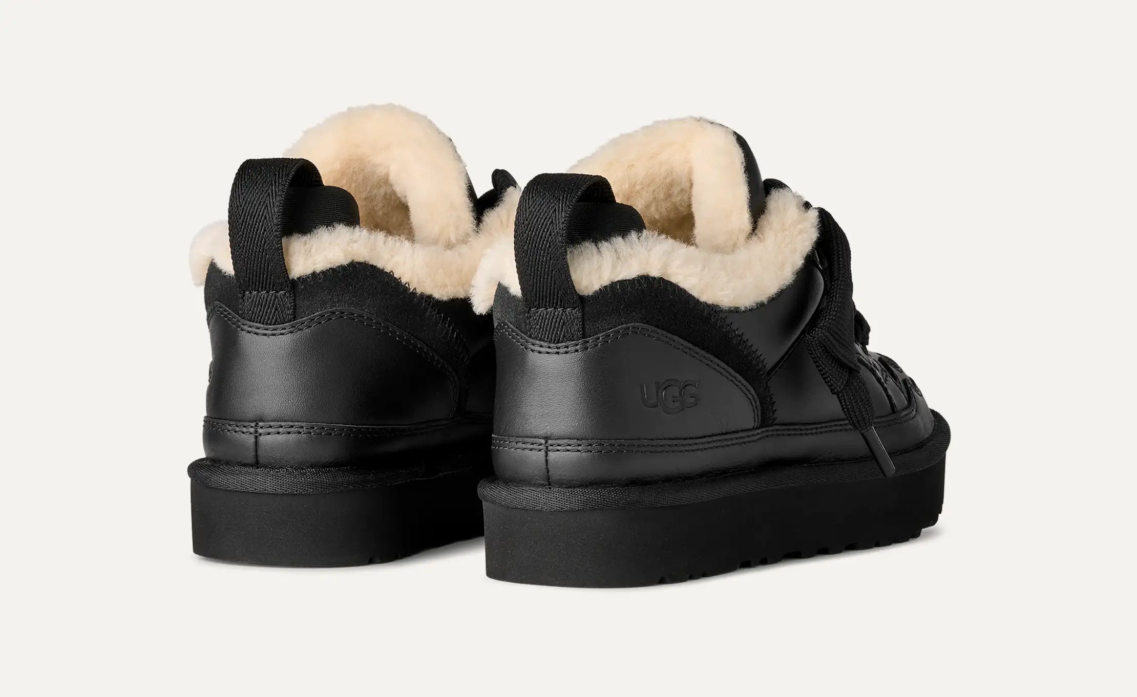 Ugg Lowmel Leather Black