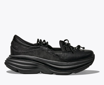 Hoka Bondi Mary Jane Black Black