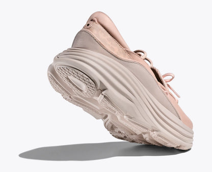 Hoka Bondi Mary Jane Beech Wood Stucco
