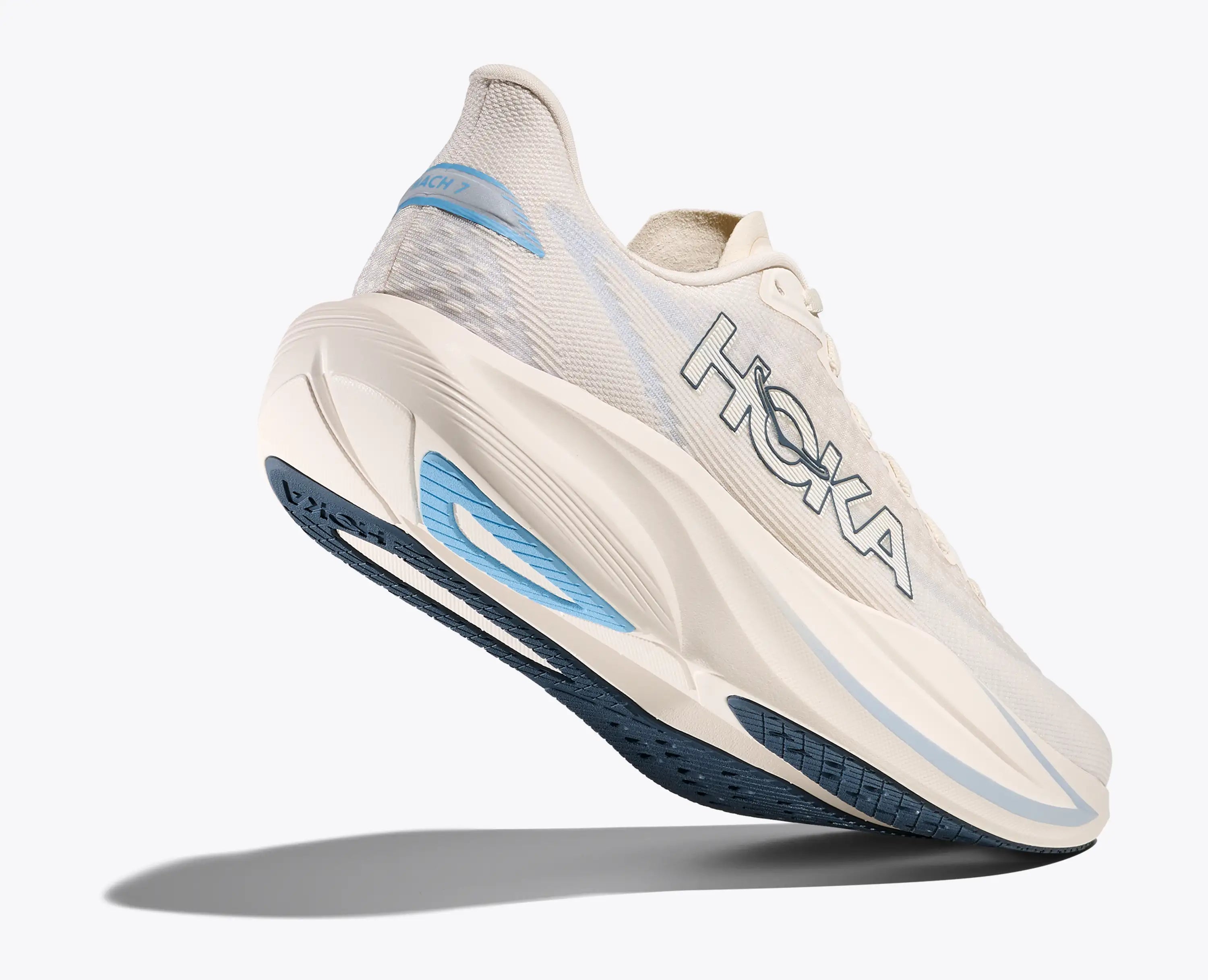 Hoka 'S Mach 7 Alabaster Soaring Blue