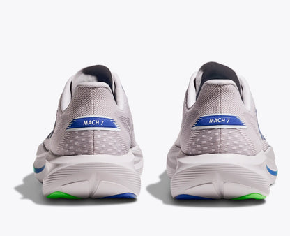 Hoka 'S Mach 7 Ash Grey Cobalt Blue
