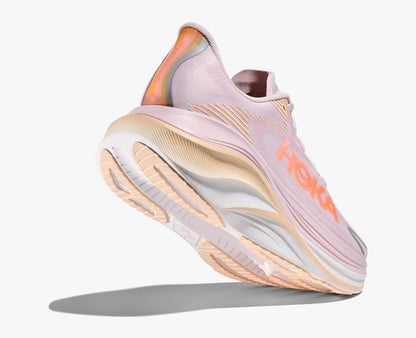 Hoka Women'S Skyward X 2 Lilac Cream Tangerine Glow